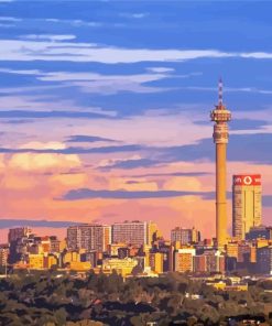 Johannesburg Skyline Diamond Painting