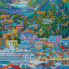 Juneau City Illustration Diamond Painting