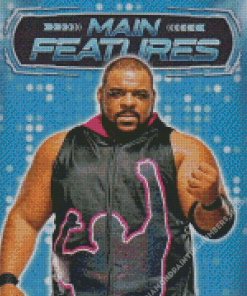 Keith Lee Wrestler Poster Diamond Painting