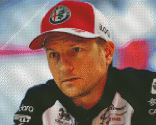 Kimi Raikkonen Diamond Painting