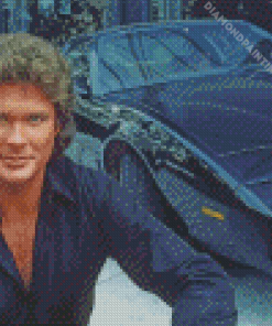 Knight Rider Movie Character Diamond Painting