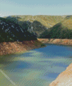 Kougarivier River South Africa Diamond Painting