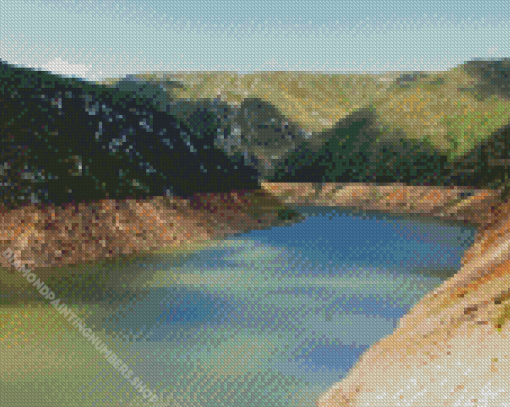 Kougarivier River South Africa Diamond Painting