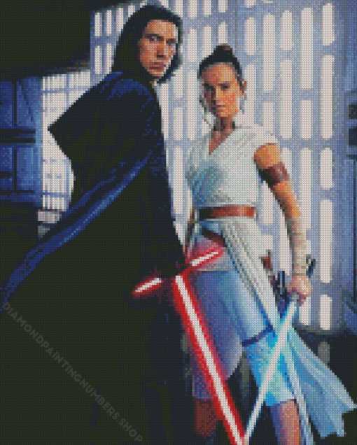 Kylo And Rey Diamond Painting