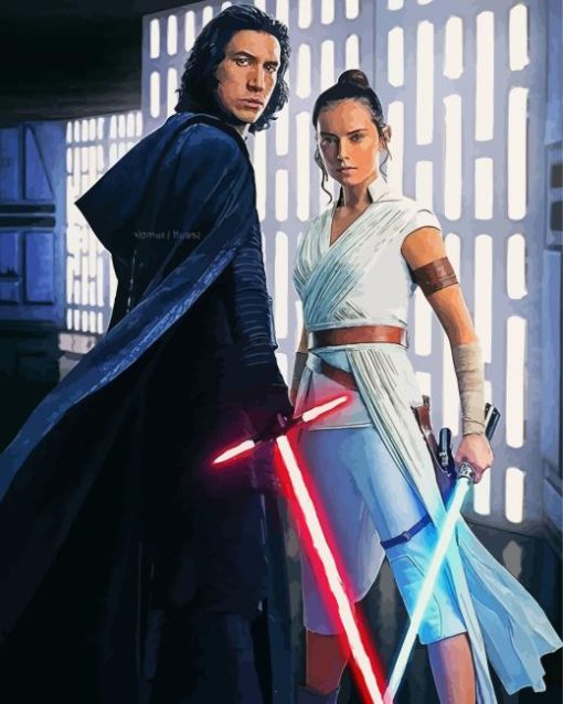 Kylo And Rey Diamond Painting