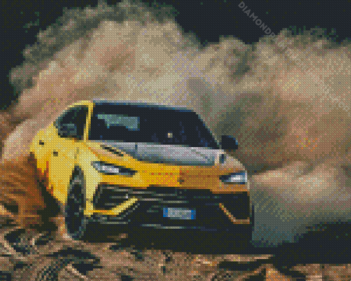 Lamborghini Urus Diamond Painting