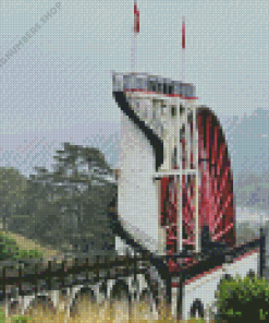 Laxey Wheel Diamond Painting