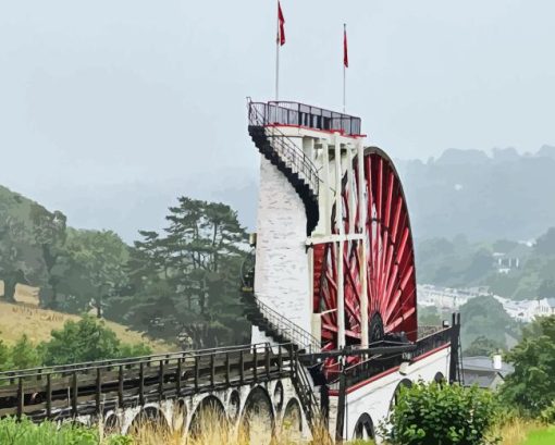 Laxey Wheel Diamond Painting