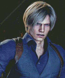 Leon S Kennedy Diamond Painting