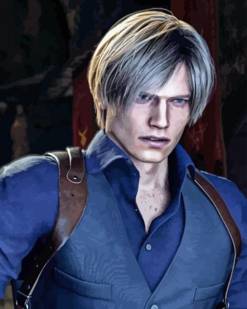 Leon S Kennedy Diamond Painting