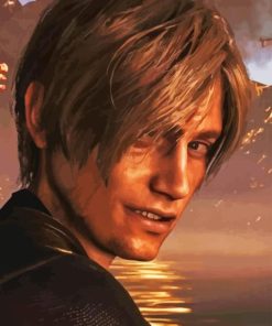 Leon Scott Kennedy Diamond Painting