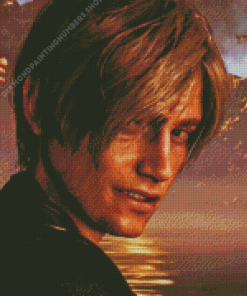 Leon Scott Kennedy Diamond Painting