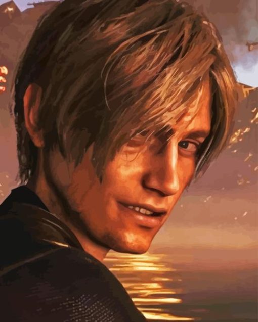 Leon Scott Kennedy Diamond Painting