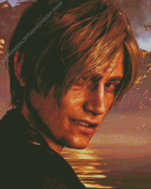 Leon Scott Kennedy Diamond Painting