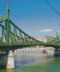 Liberty Bridge Budapest Diamond Painting