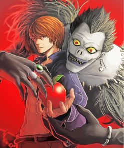 Light Yagami And Ryuk Diamond Painting