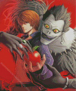 Light Yagami And Ryuk Diamond Painting