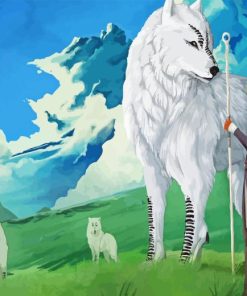 Loth Wolf Diamond Painting