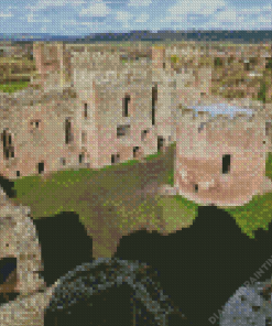 Ludlow Castle Diamond Painting