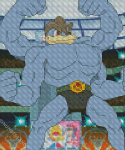 Machamp Fighting Pokemon Diamond Painting