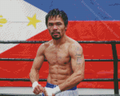 Manny Pacquiao Diamond Painting