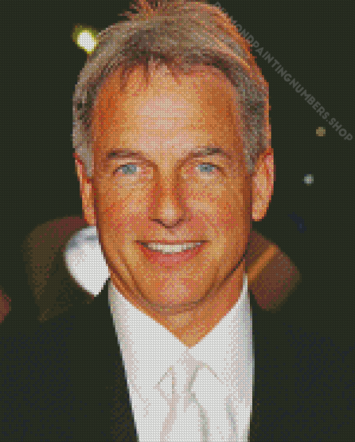 Mark Harmon Actor Diamond Painting