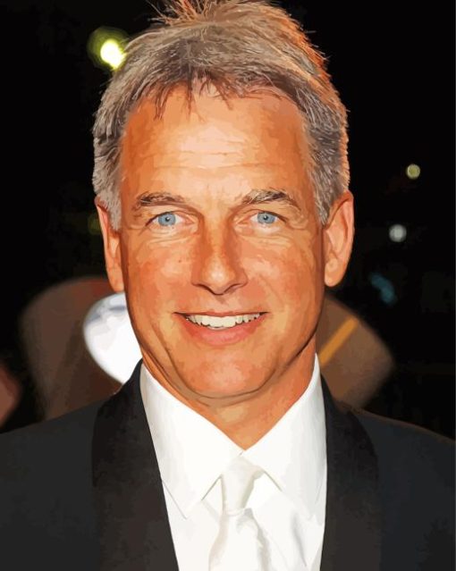 Mark Harmon Actor Diamond Painting