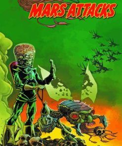 Mars Attacks Diamond Painting