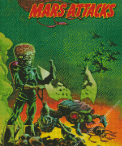 Mars Attacks Diamond Painting