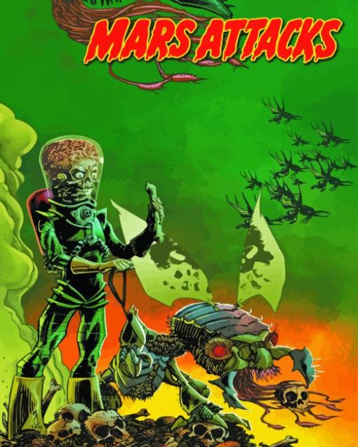 Mars Attacks Diamond Painting