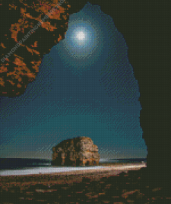 Marsden Rock Landscape Diamond Painting