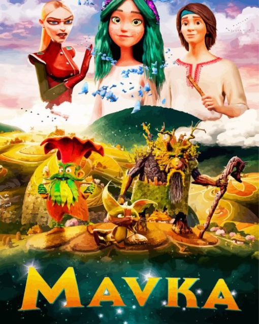 Mavka Animated Film Diamond Painting