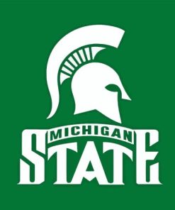 Michigan State Football Logo Diamond Painting