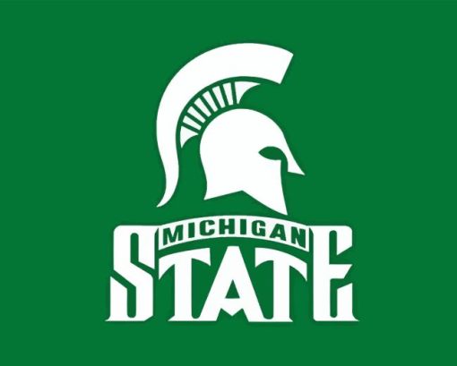 Michigan State Football Logo Diamond Painting