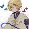 Mikaela Hyakuya With Butterflies Diamond Painting