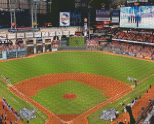 Minute Maid Park Diamond Painting