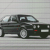 Mk2 Golf Gti Volkswagen Diamond Painting