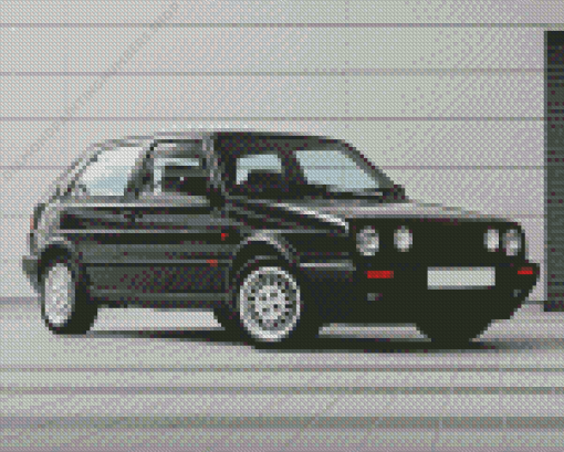 Mk2 Golf Gti Volkswagen Diamond Painting