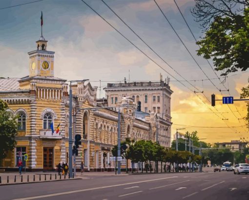 Moldova Street Diamond Painting