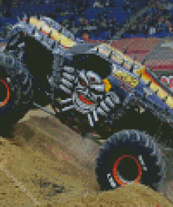 Monster Jam Truck Diamond Painting