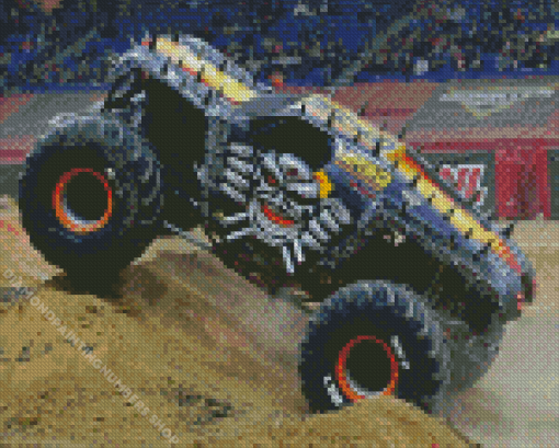 Monster Jam Truck Diamond Painting