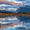 Mount Rundle Diamond Painting