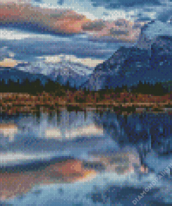 Mount Rundle Diamond Painting