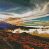 Mount Teide Volcano Diamond Painting