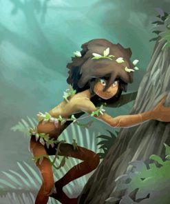 Mowgli Diamond Painting