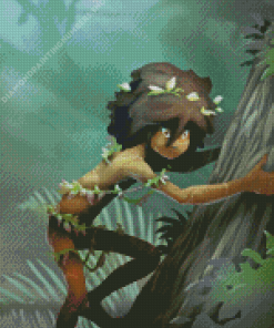 Mowgli Diamond Painting