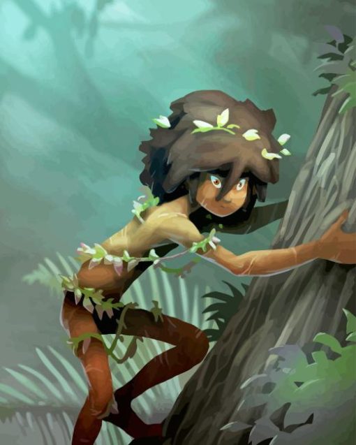 Mowgli Diamond Painting