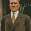 Mustafa Kemal Ataturk Diamond Painting