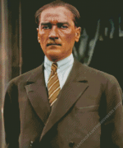 Mustafa Kemal Ataturk Diamond Painting