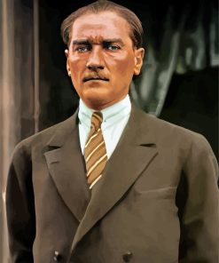 Mustafa Kemal Ataturk Diamond Painting